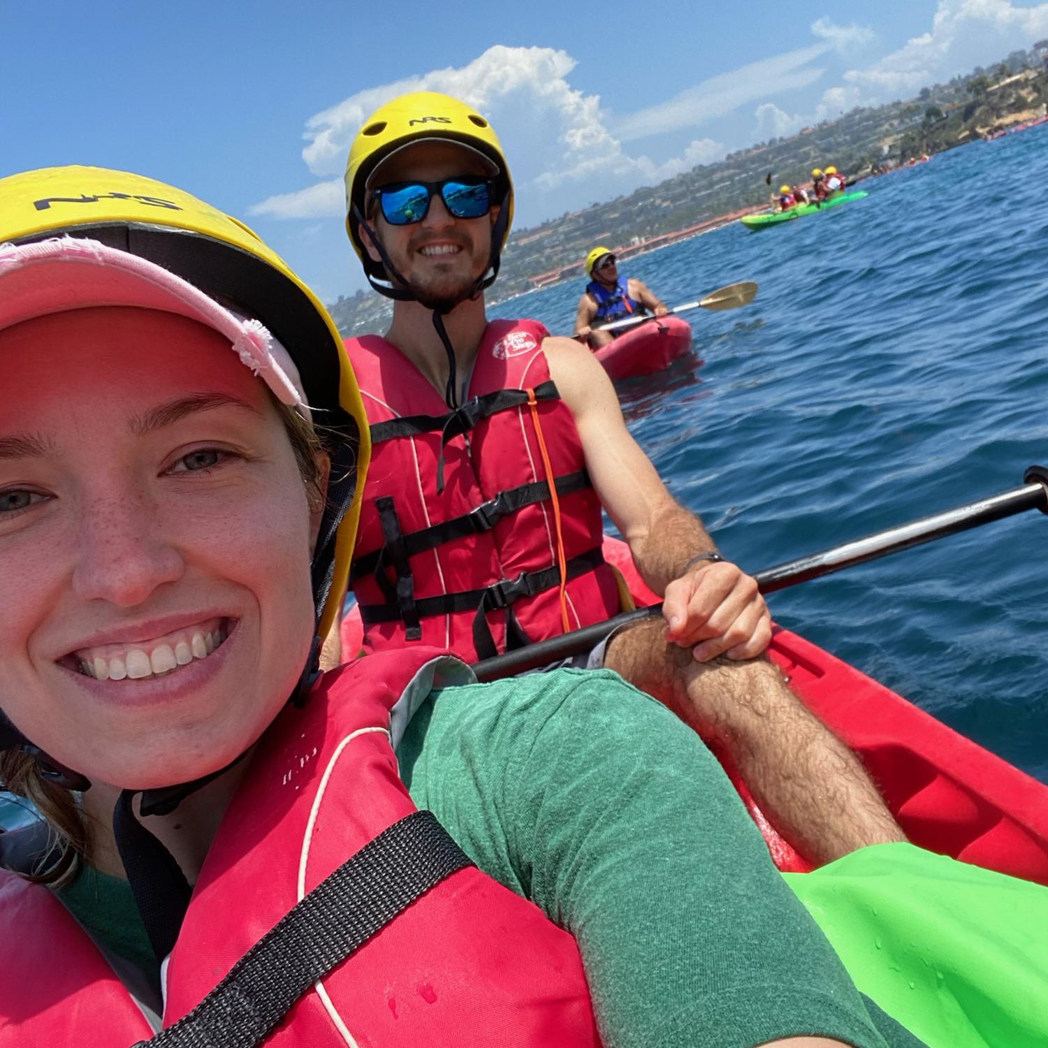 Kayaking in La Jolla!