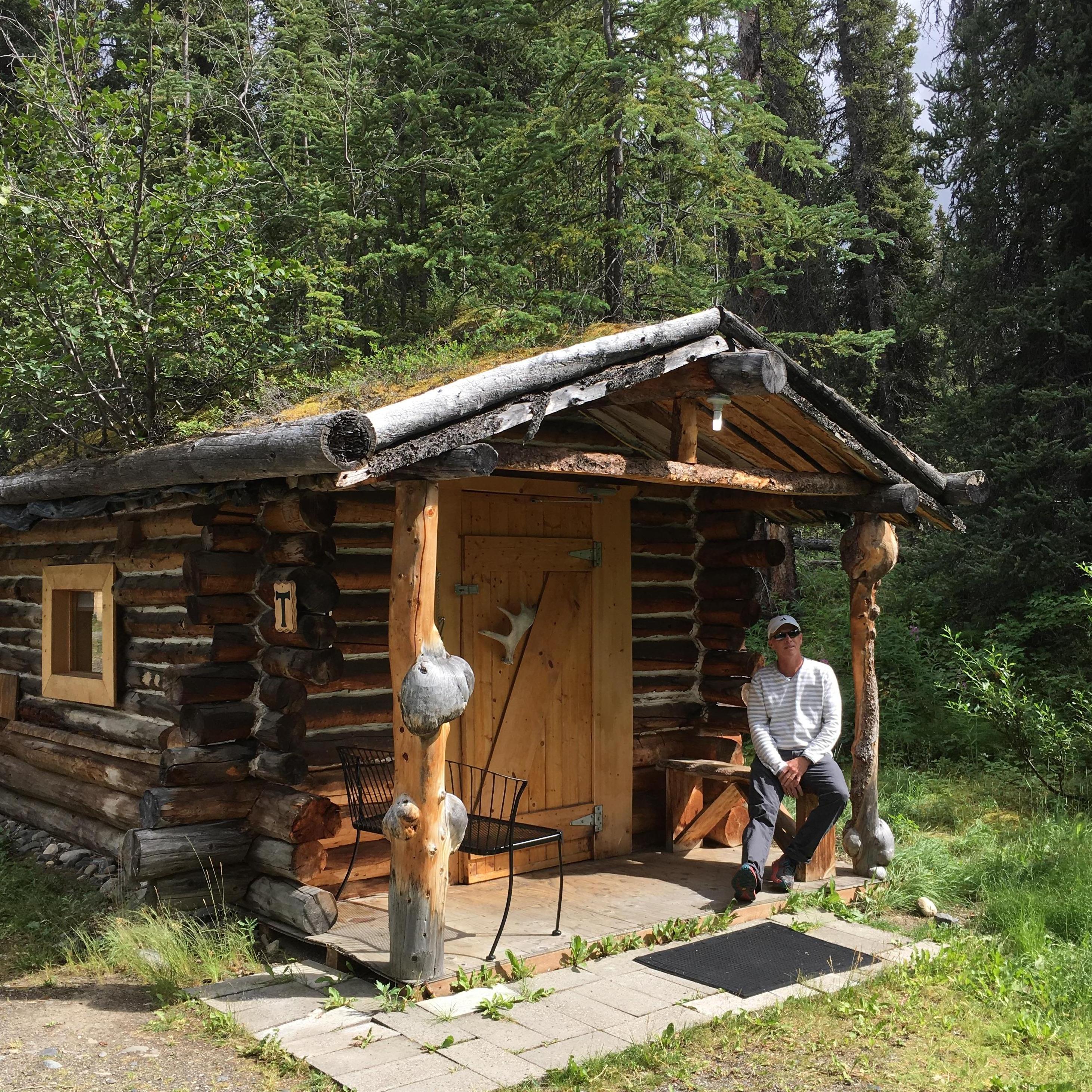 Our log cabin just outside Denali National Park.