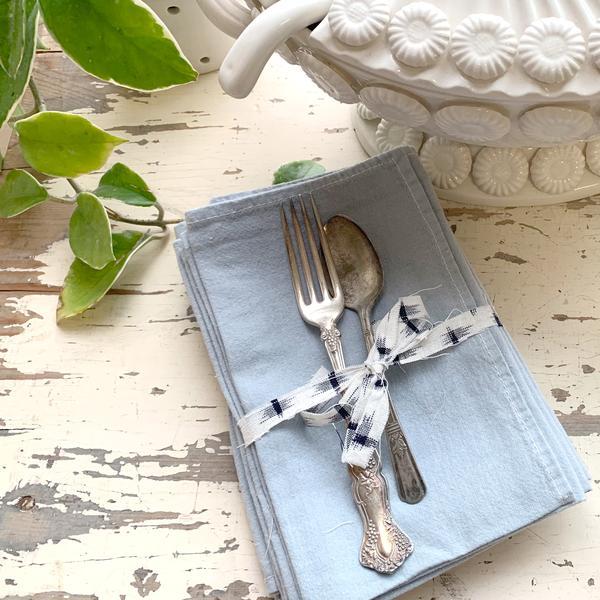 The Softest Napkins - Blue