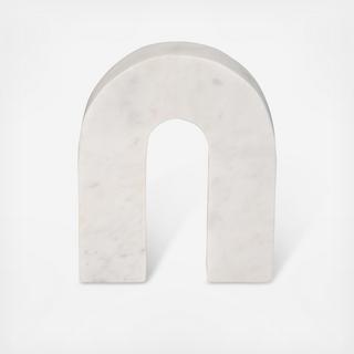 Modern Neutral Horseshoe Decorative Object