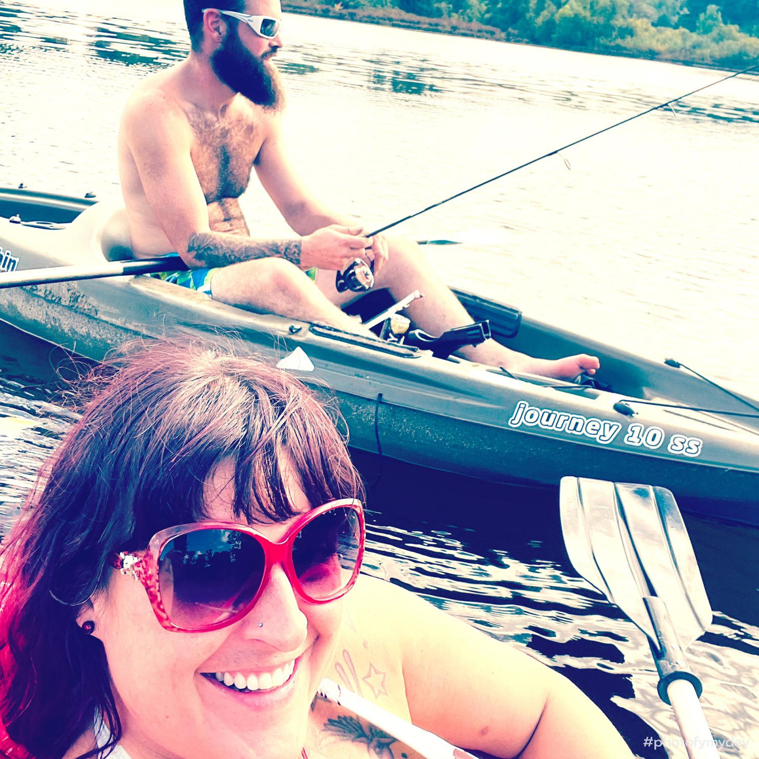 Fishing and kayaking on Monahan