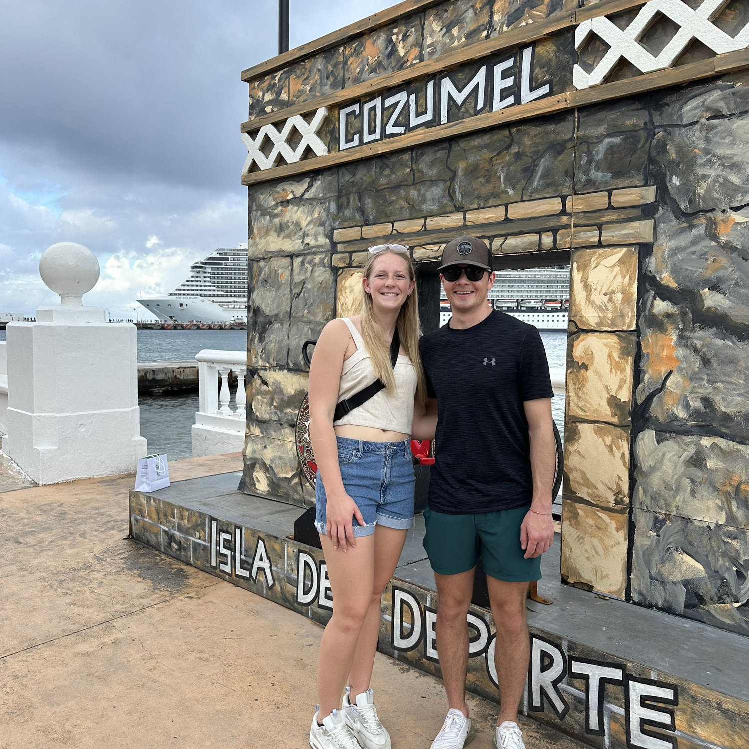 We took a trip to Cozumel Mexico.