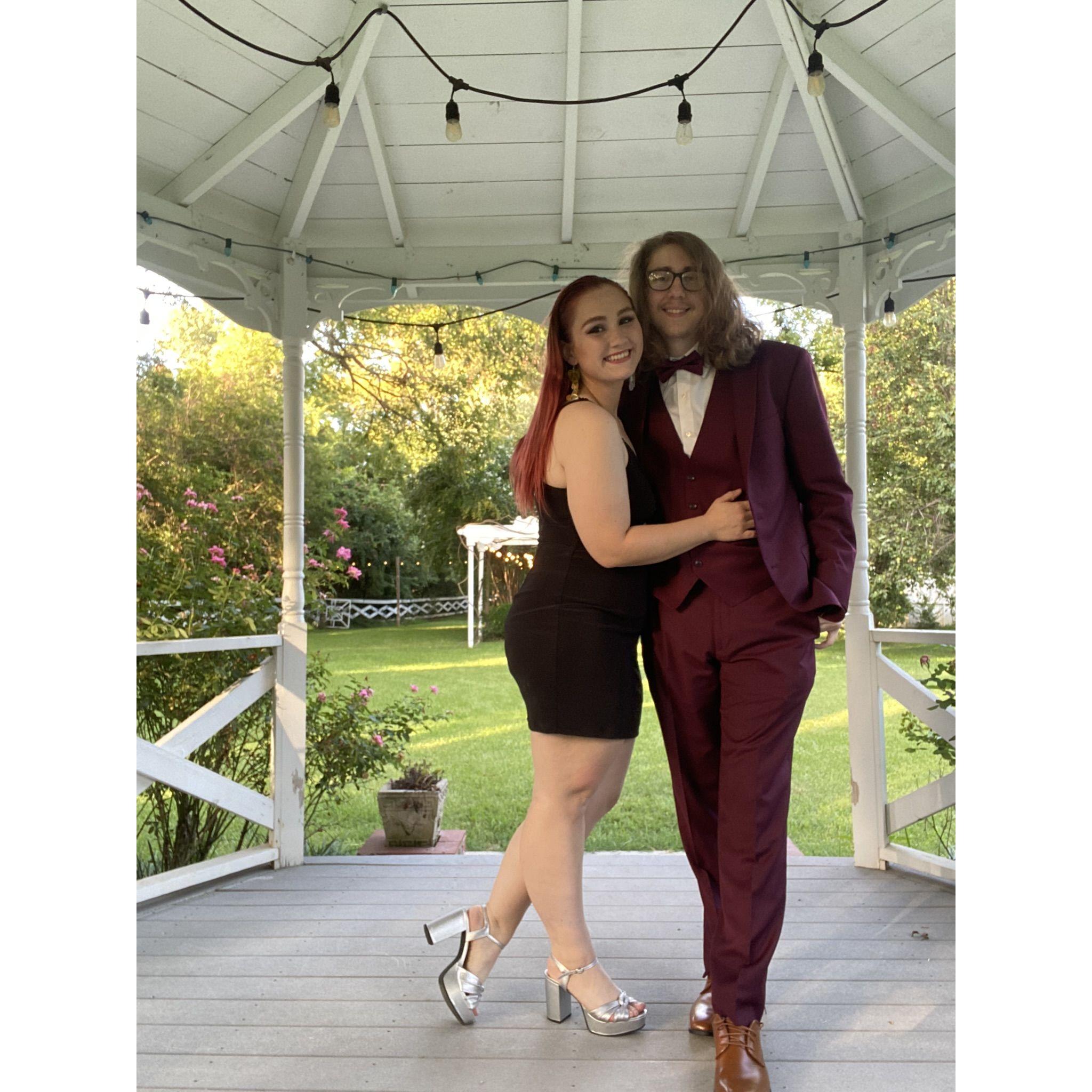 Gabe was asked to be a groomsman for friends of ours