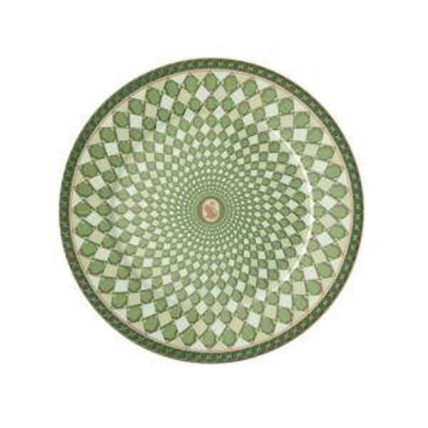 Rosenthal x Swarovski - Signum Fern Bread & Butter Plate, 7 inch