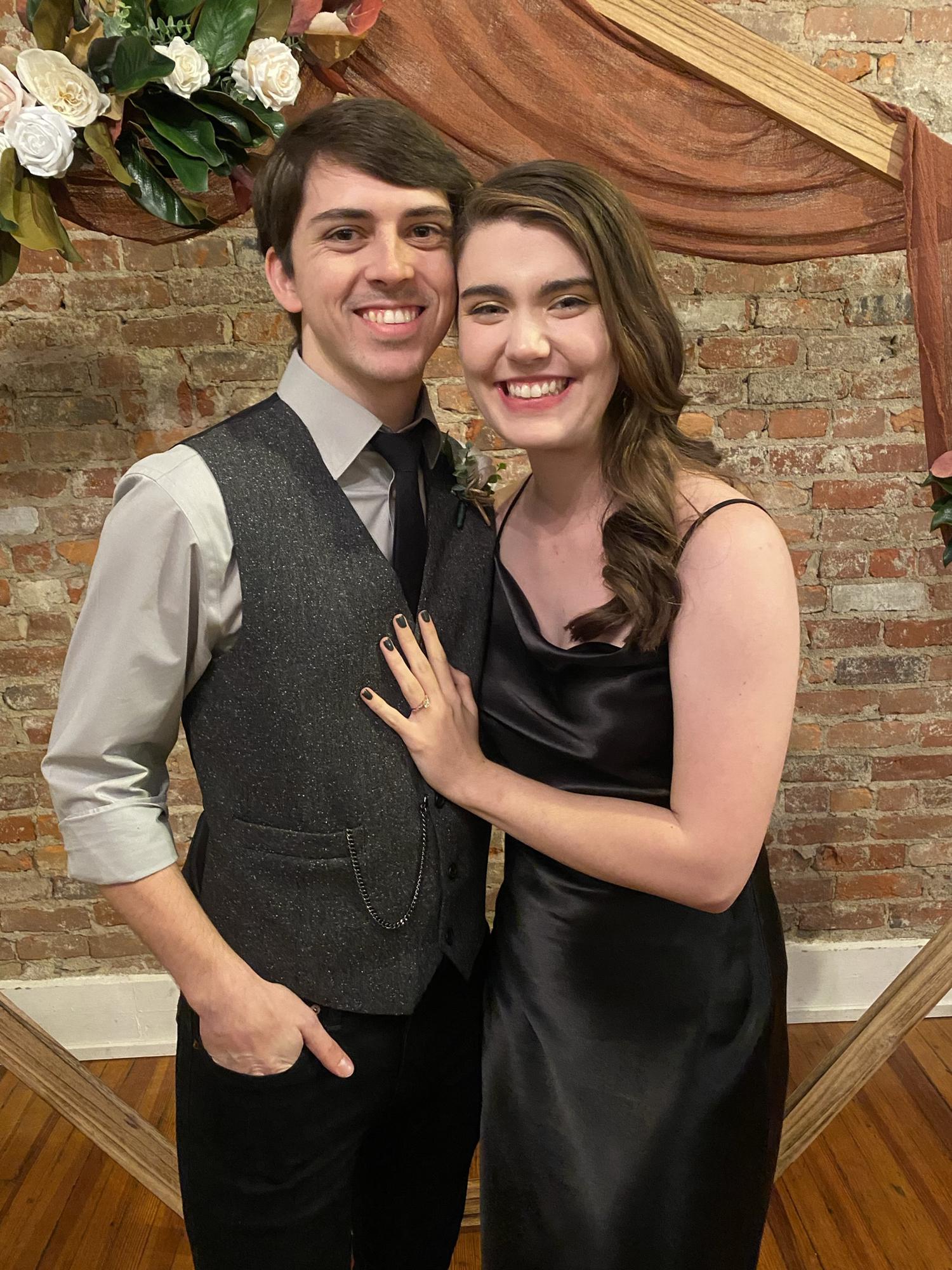 Cheesing hard! Getting closer to our wedding day! Feeling all the excitement! December 2021