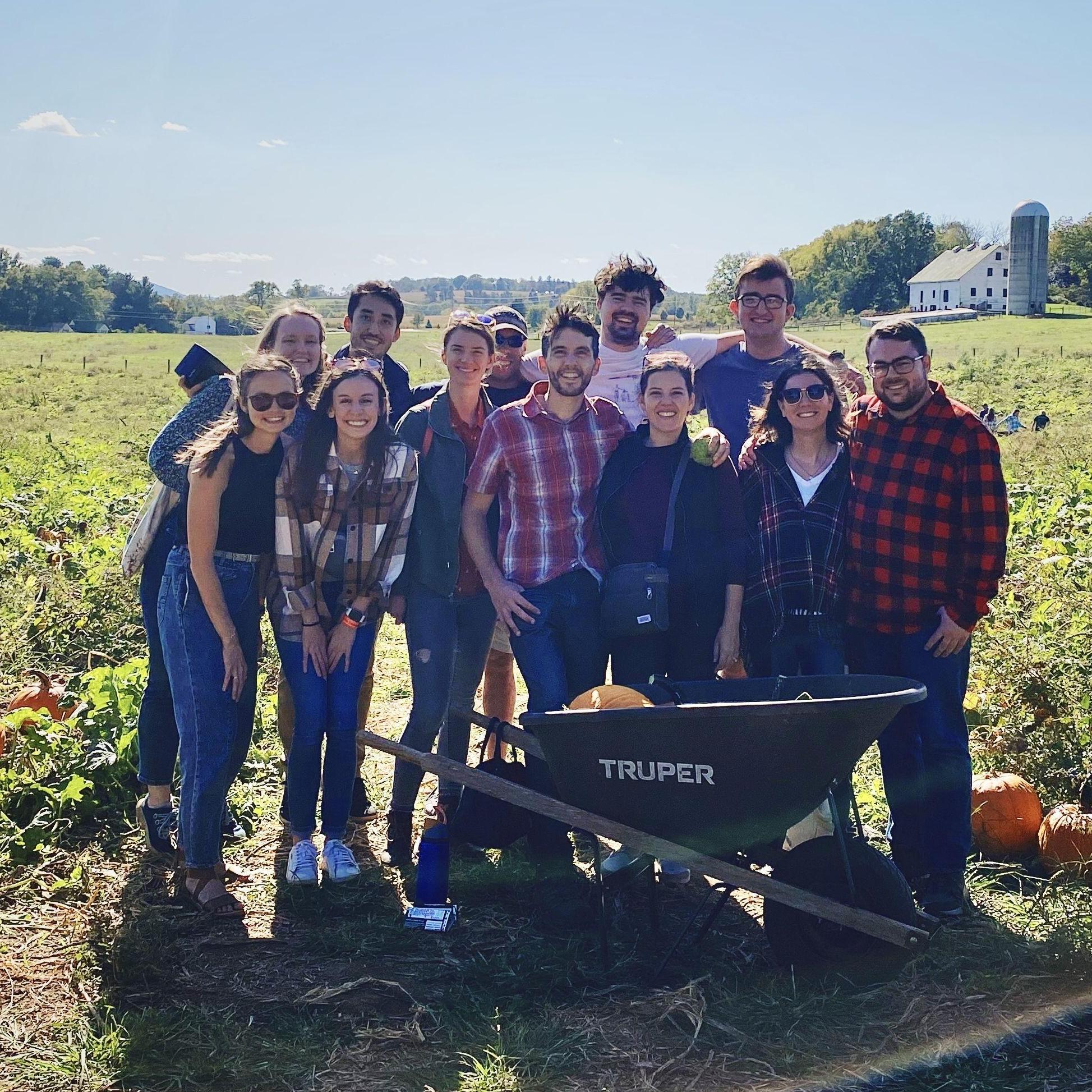 Pumpkin patch with our community group!