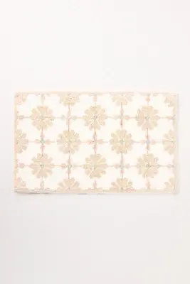 Daisy Tile Tufted Cotton Bath Mat