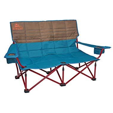 Kelty Low Loveseat Camping Chair – Portable, Folding Chair for Festivals, Camping and Beach Days - Updated 2019 Model