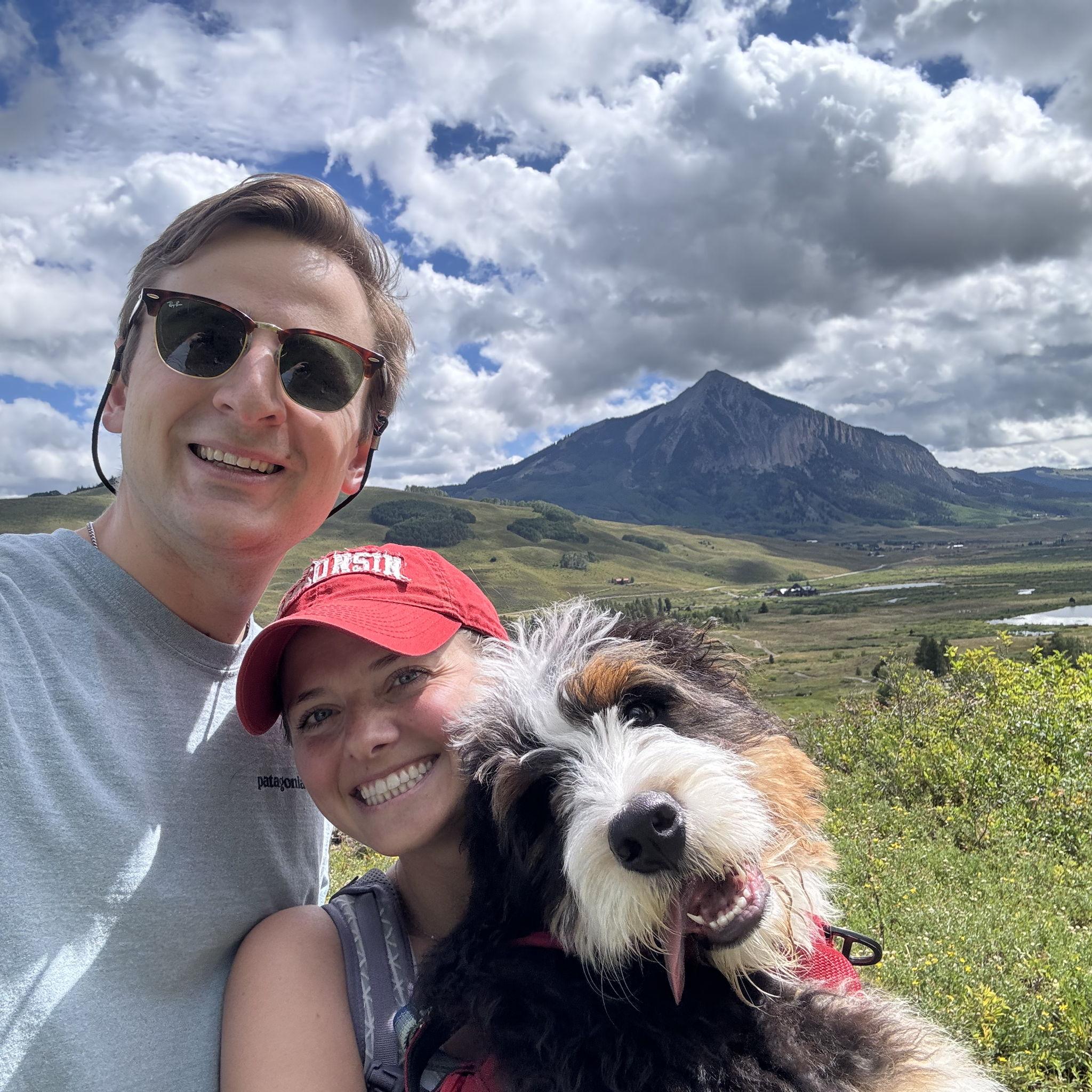 Our first weekend getaway with Vinny in Crested Butte