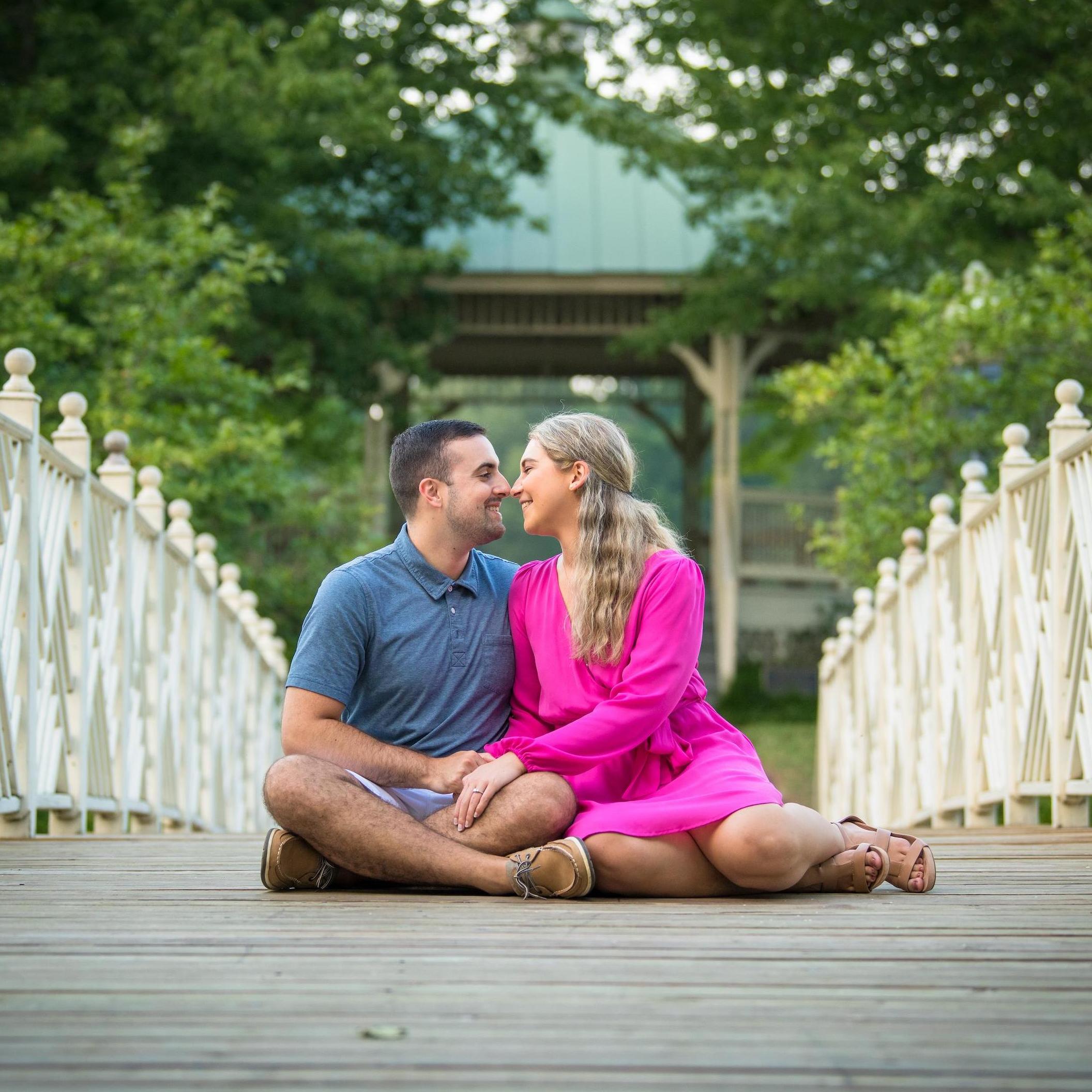 Our long-awaited and many times postponed engagement pictures were taken at the beautiful Quiet Waters Park in Annapolis.