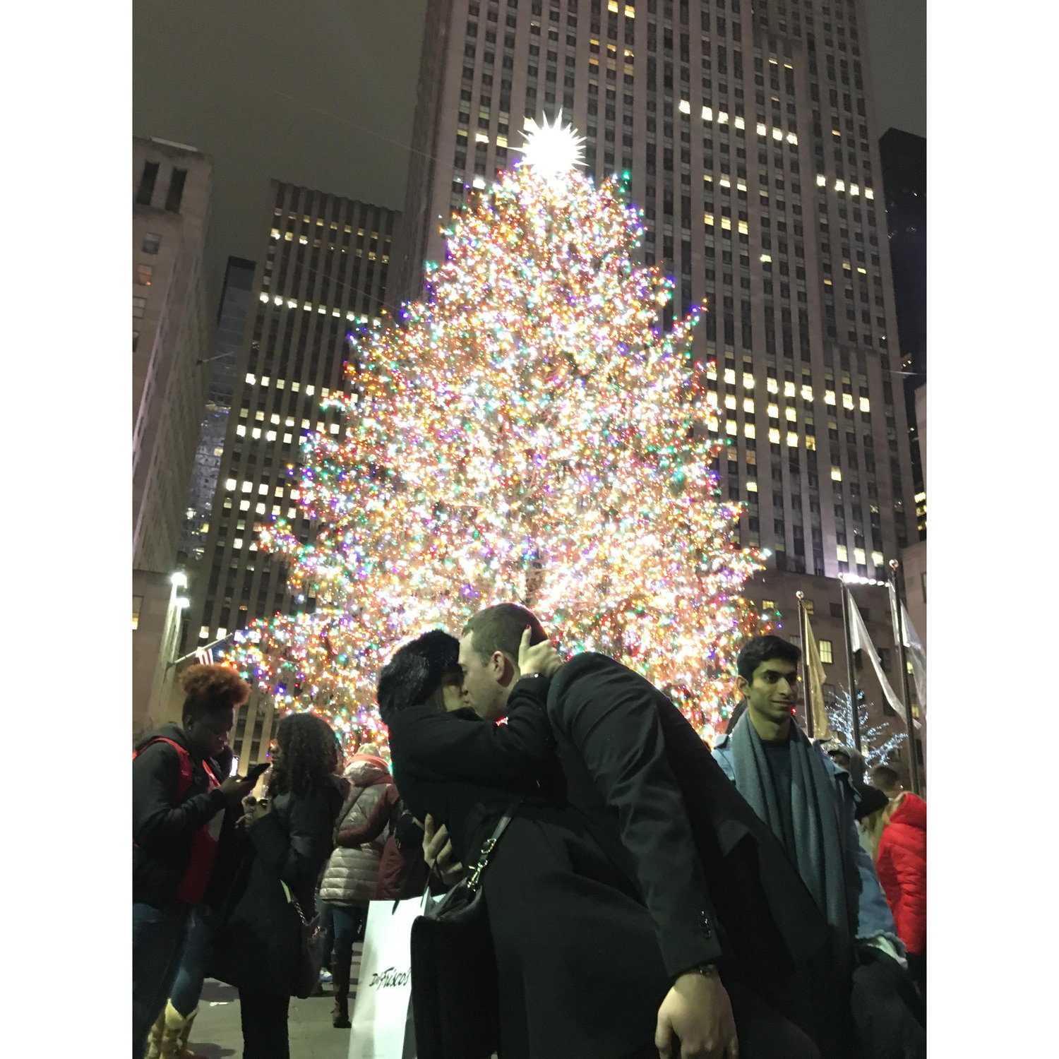 Our First Anniversary at Rockefeller Center