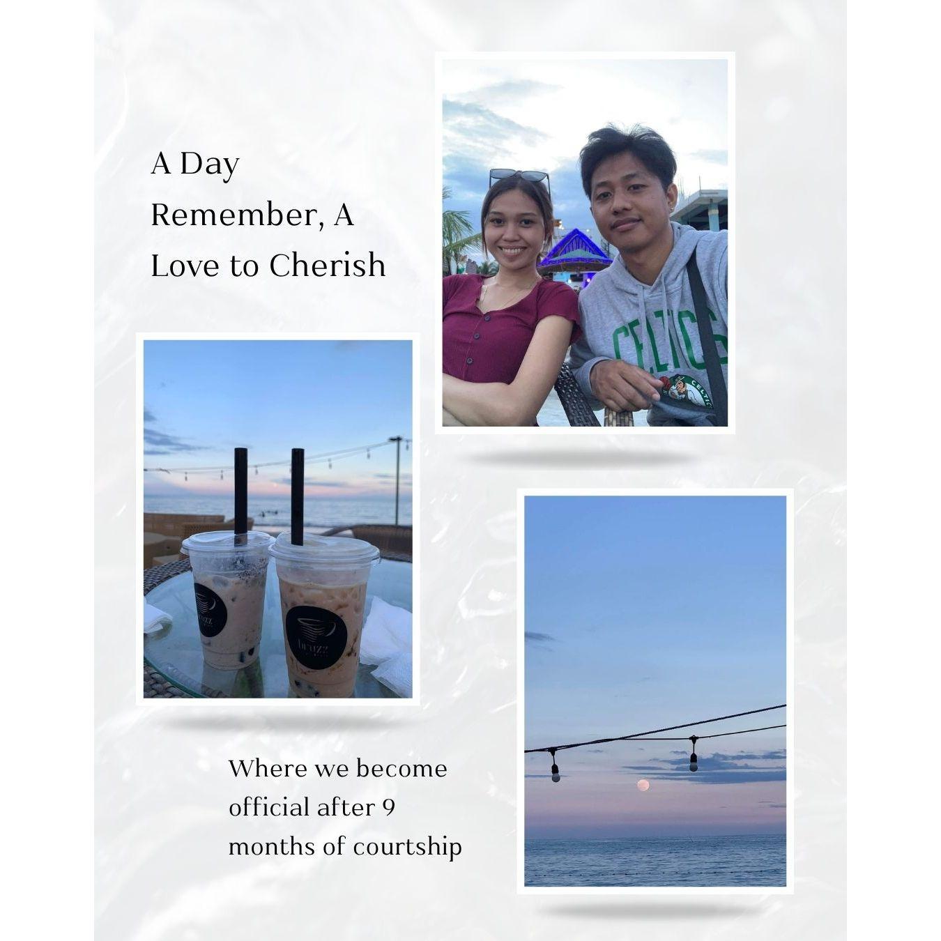 “I love you” for the very first time — August 11, 2022.
A golden sunset stood still, just to witness it. ♡