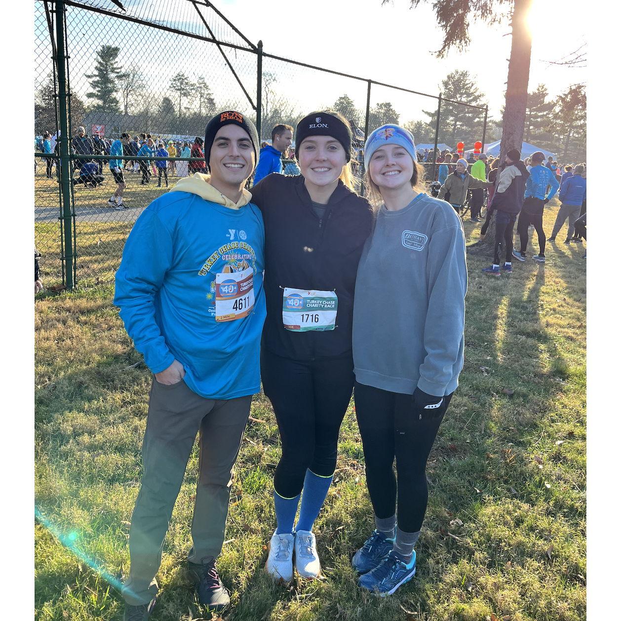 Andrew quickly learned (whether he wanted to or not) about the Rupp's annual 5ks