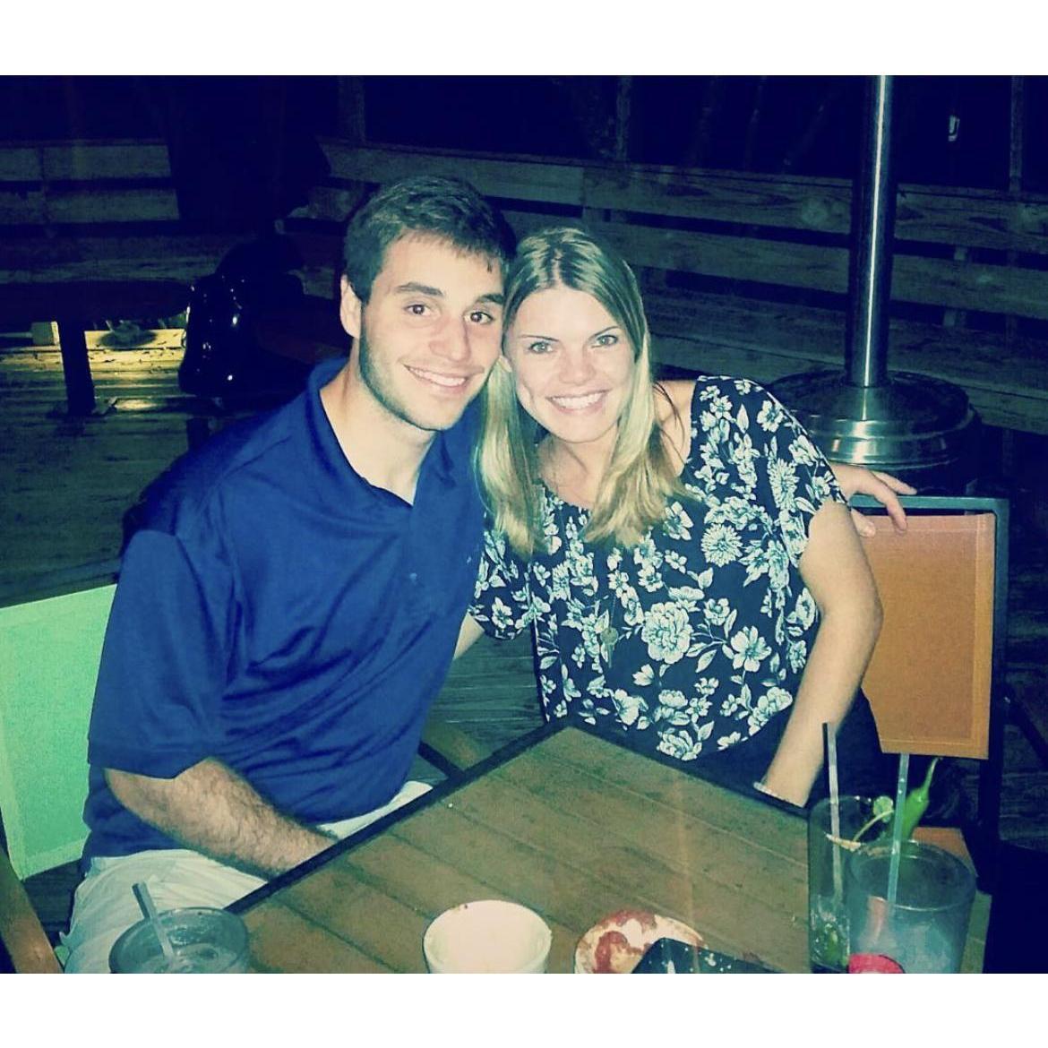 During my Child Life internship in Jacksonville, Justin would come to visit and we would always go to our favorite spot- Taco Lu!