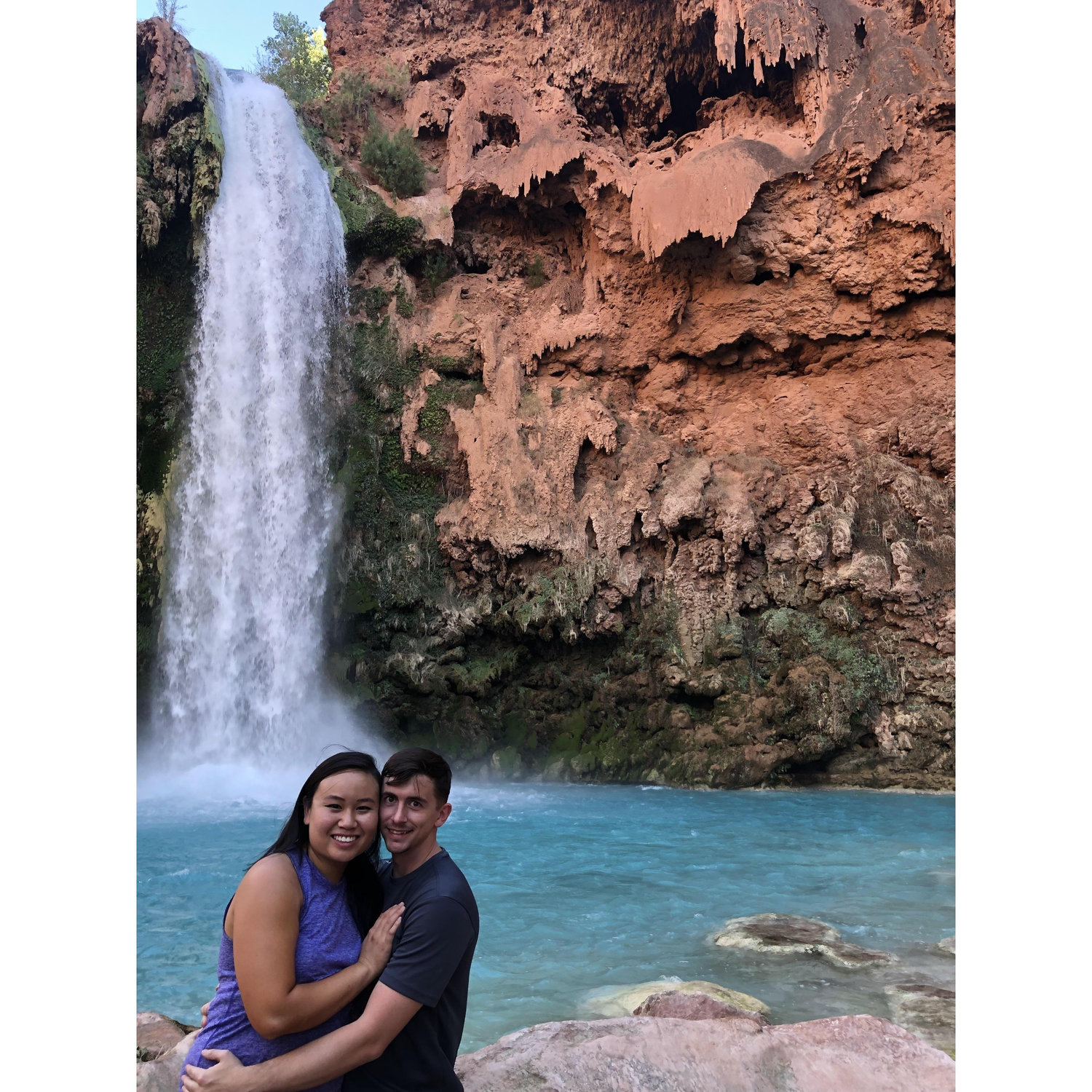 Havasupai Falls in the Grand Canyon