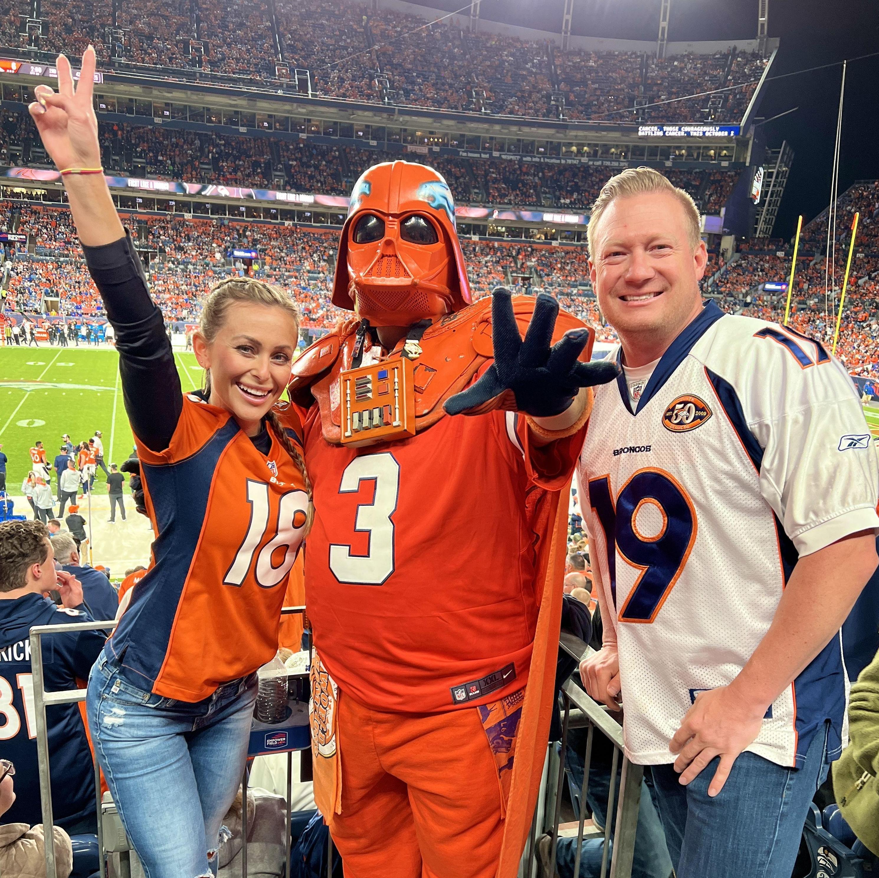 Let's go Broncos! Empower Field, Denver.