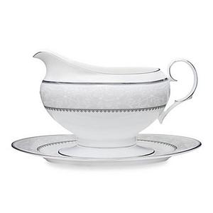Noritake® Brocato Gravy Boat with Tray
