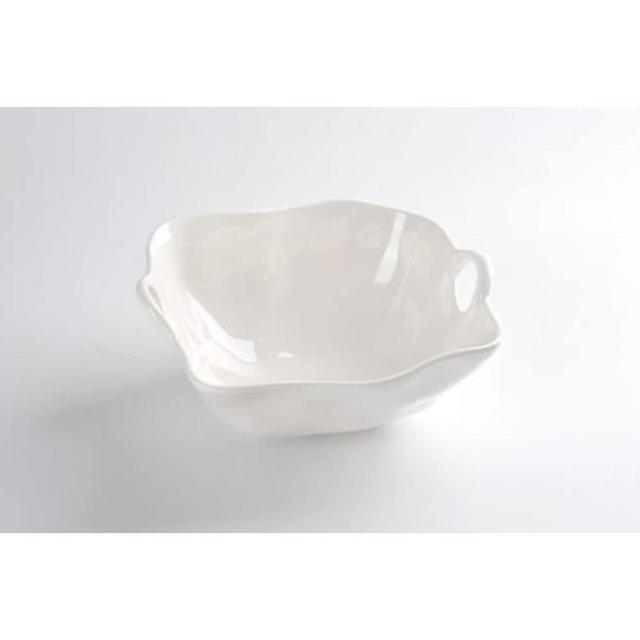 Pampa Bay Shatterproof Melamine Medium Bowl, 8.8 Inch, Food, Freezer, Dishwasher Safe, White