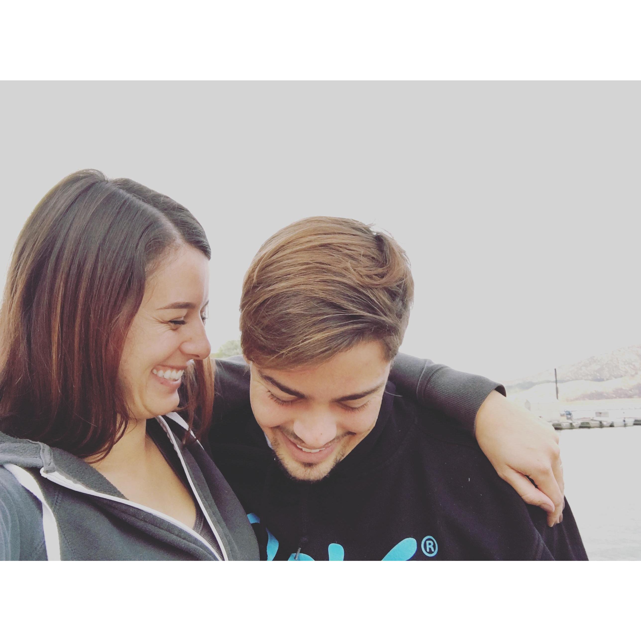 Jordan: "Just so you know I like to take a lot of pictures, is that okay with you?"
Josh: "As long as it's not in front of the guys then it is okay." HAHA