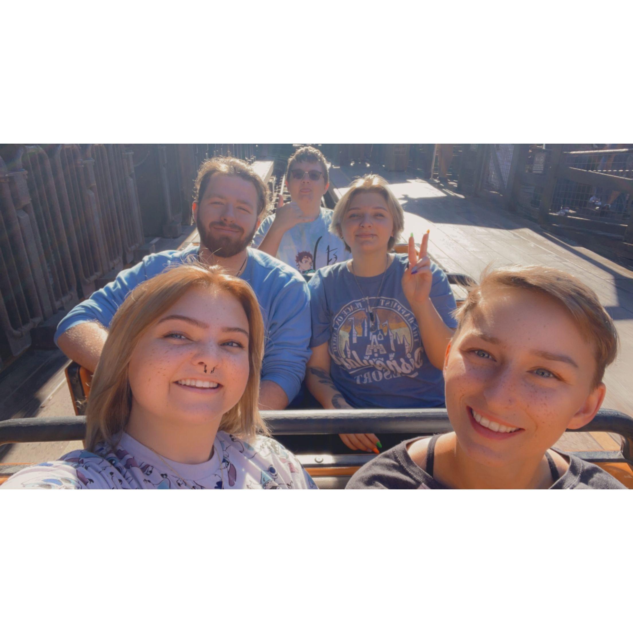 A family favorite - Big Thunder Mountain Railroad in Disneyland!