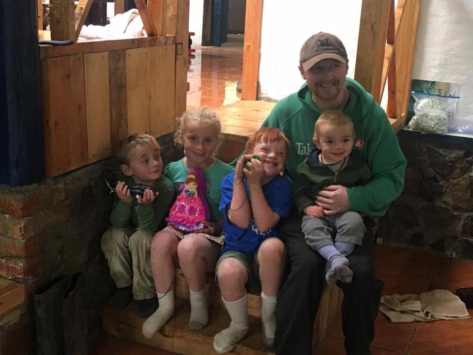 Jack with my sister Julie’s kids ✨