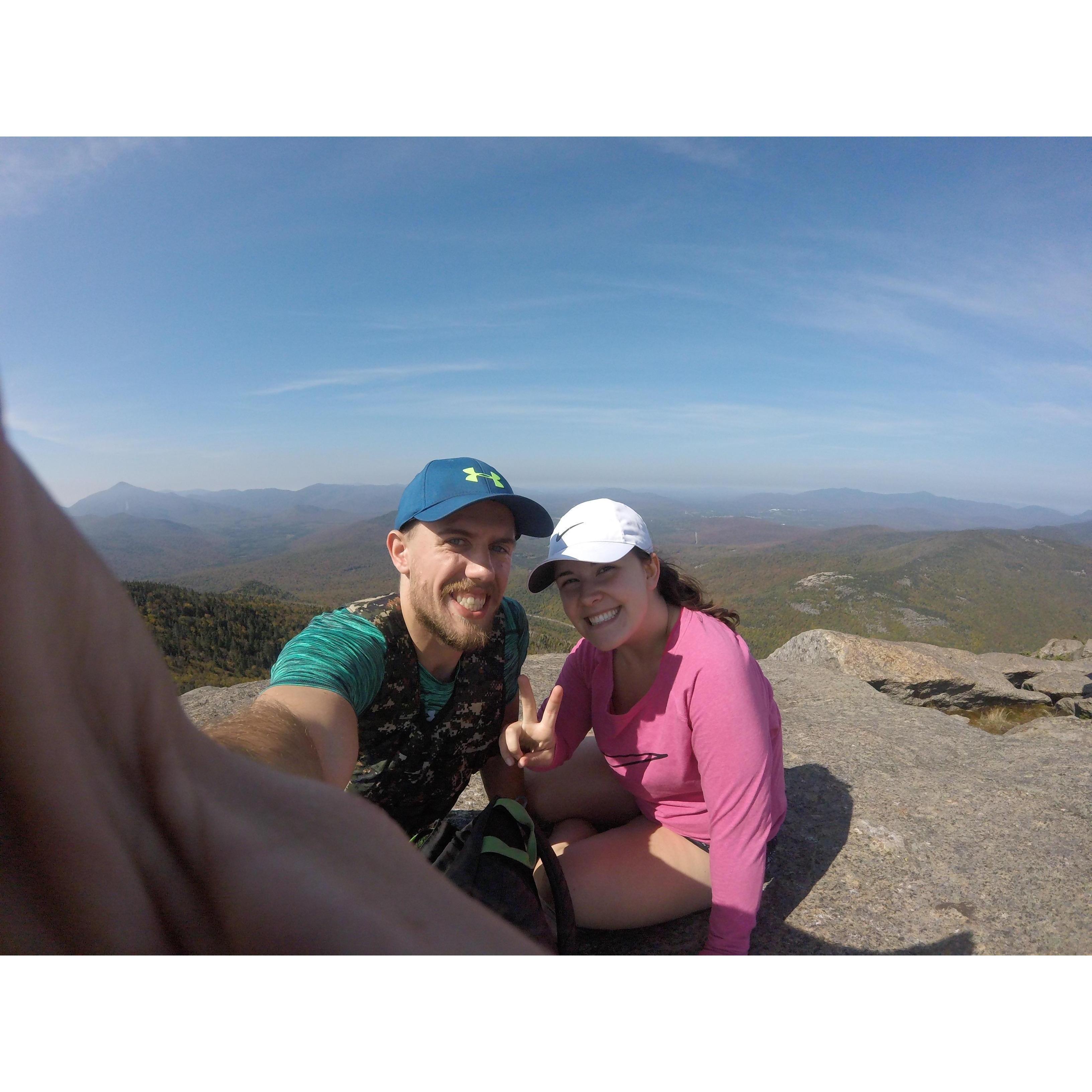 Second high peak in the Adirondacks