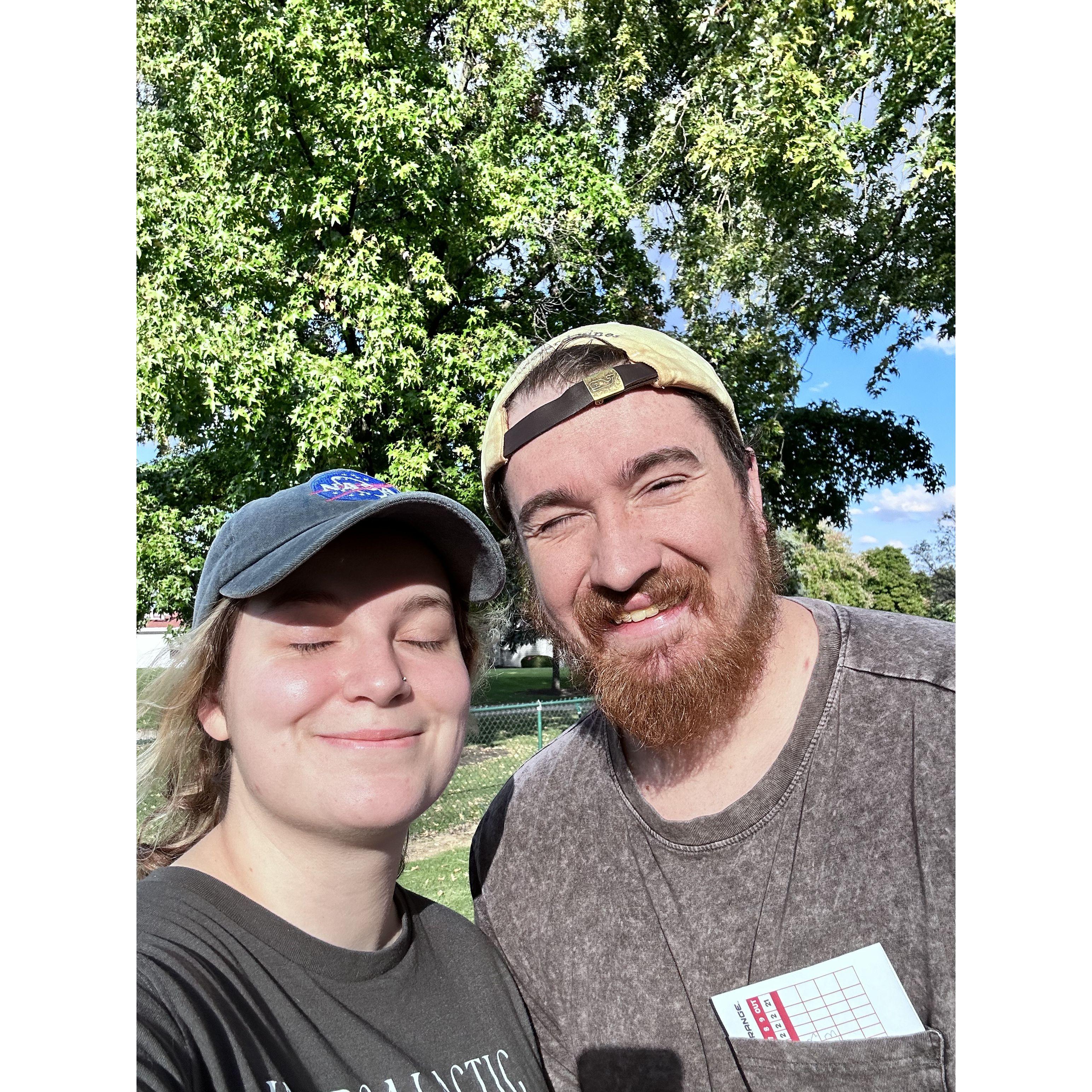 Minigolfing with the love of my life