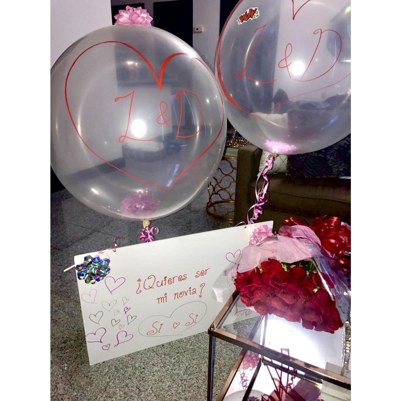 Lazaro made it official on November 6, 2017