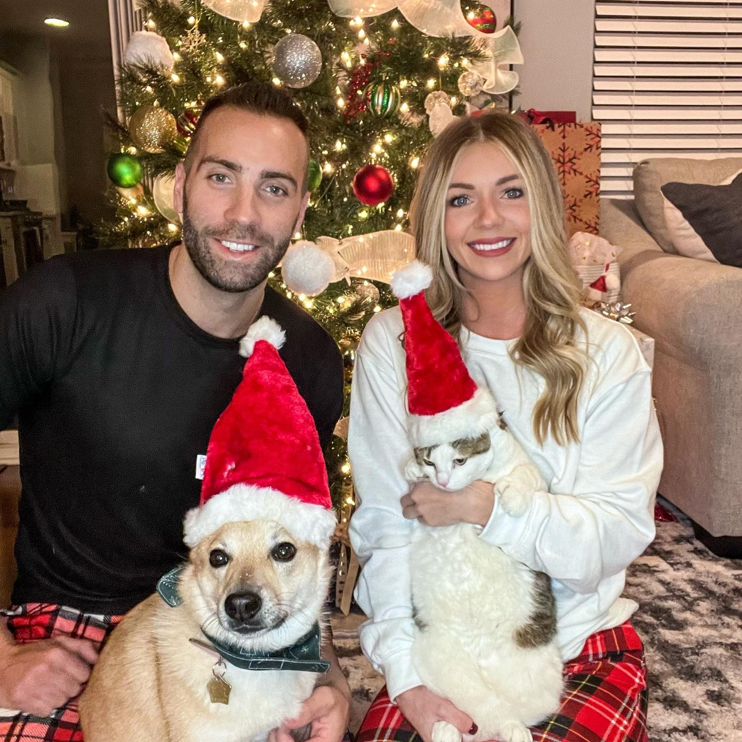 Third Christmas of us torturing the pets lol