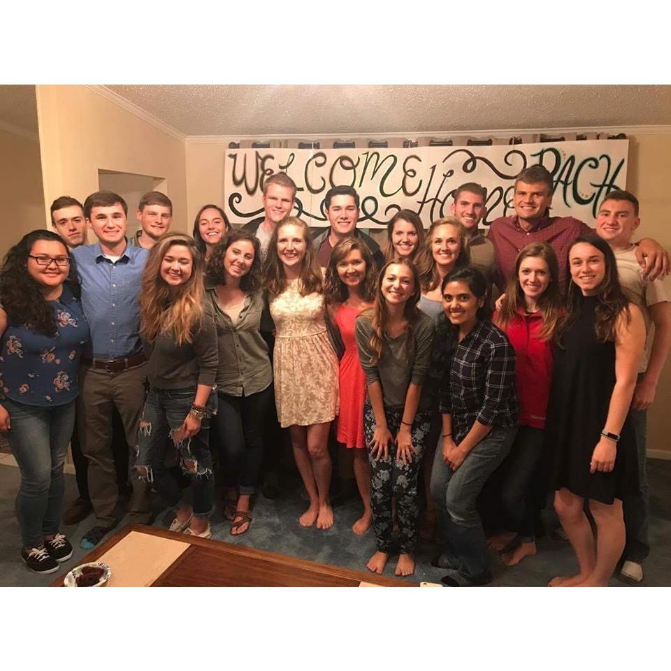 Welcoming back Rachell Jordan from her student mission's year! May 2017