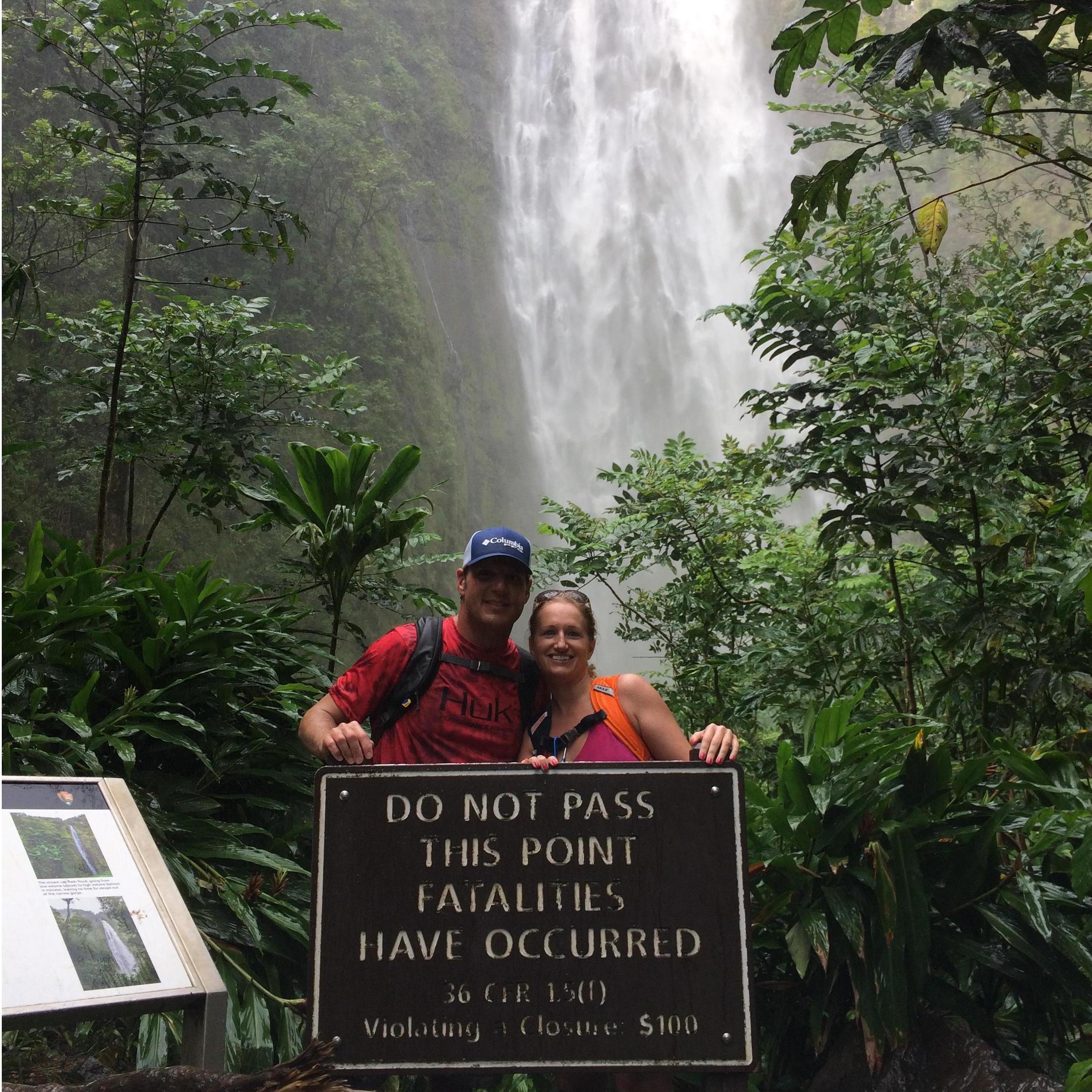 Living life on the sort of dangerous side in Maui 2017