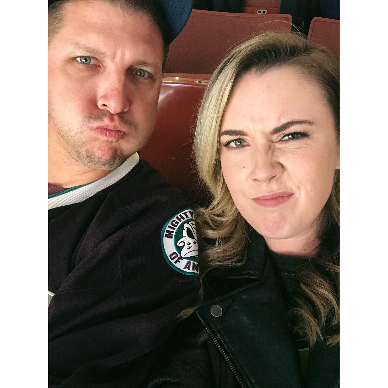 Proof that Andrew supports Anaheim as long as Chicago isn't playing :)