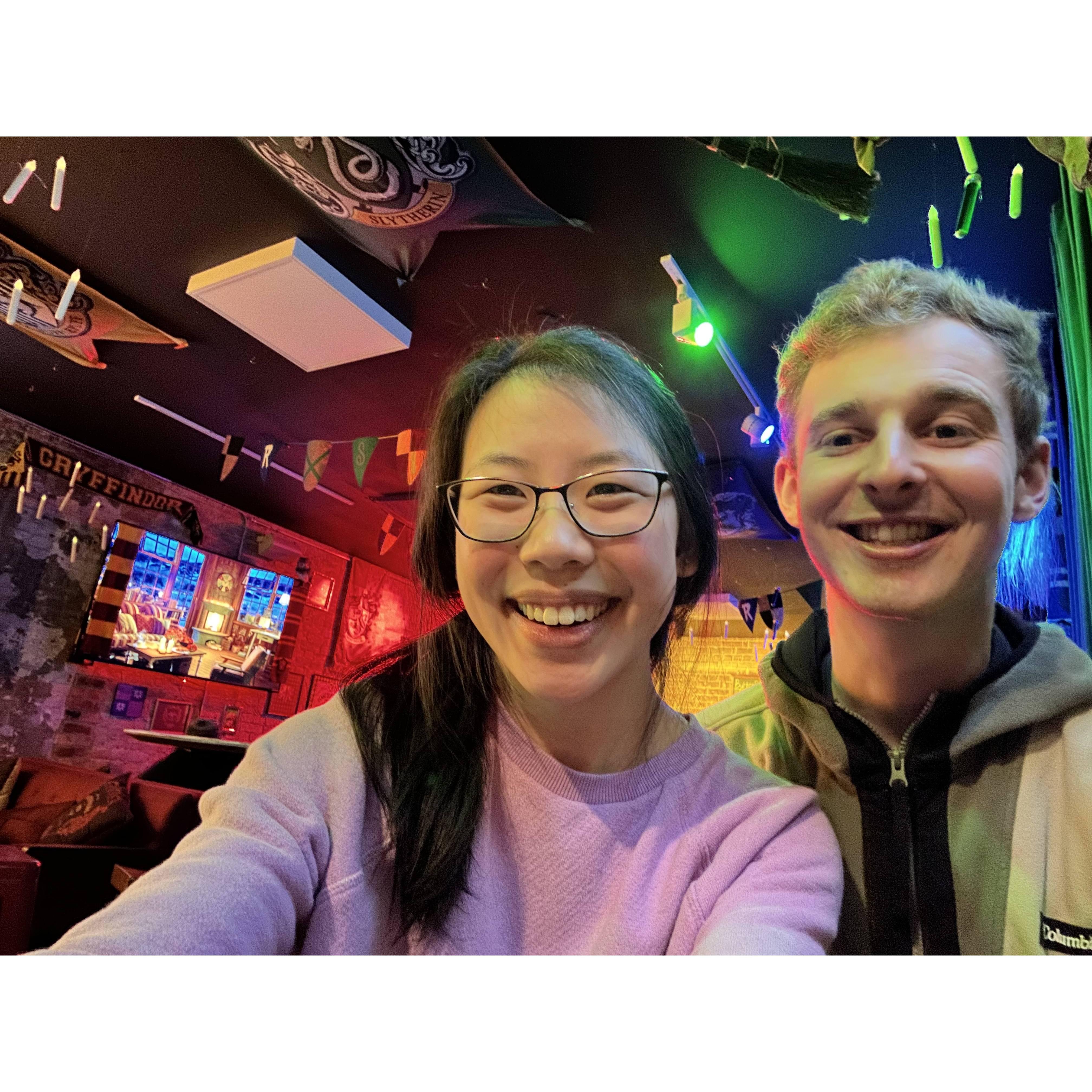 Visiting a Harry Potter pub in Cincinnati!