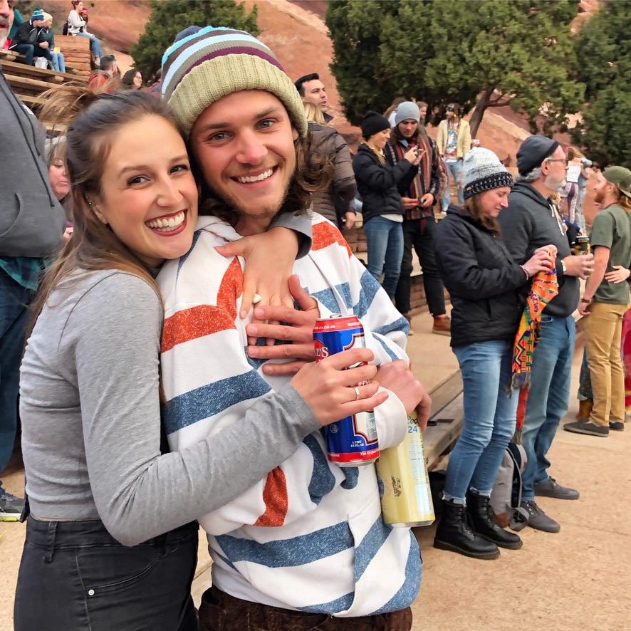 One of the many Red Rocks shows!