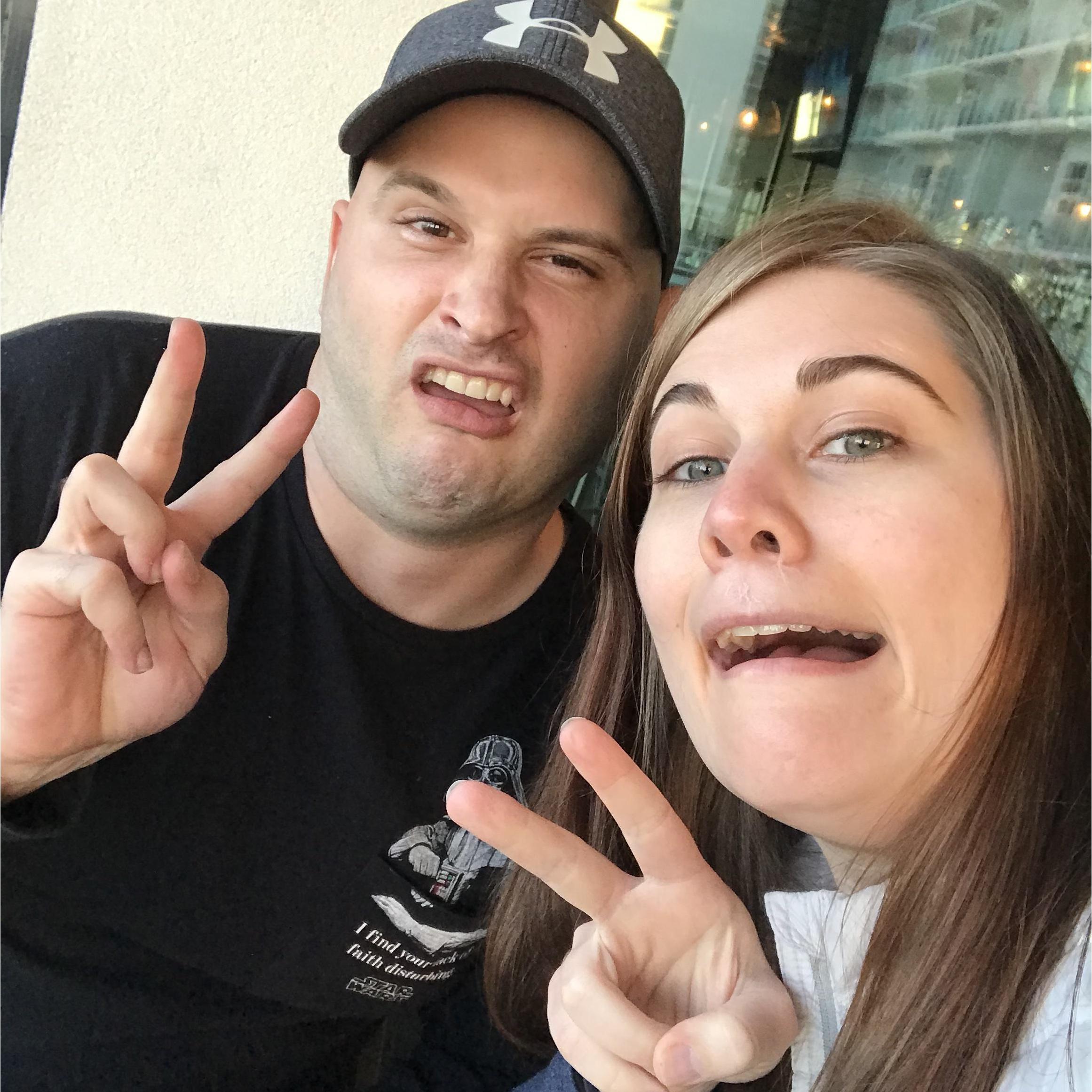 Typical brother & sister photo - Austin & Kaytlynn
