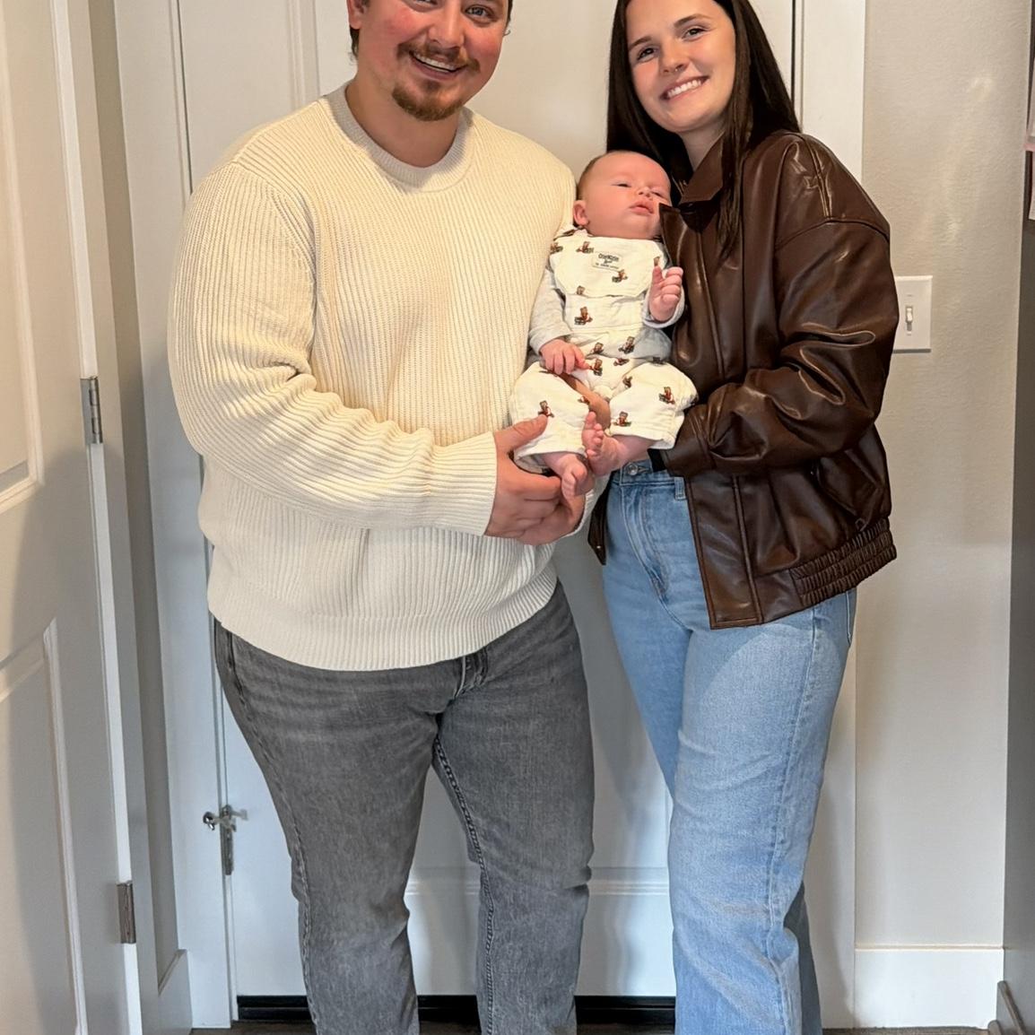 First thanksgiving as a family of three!