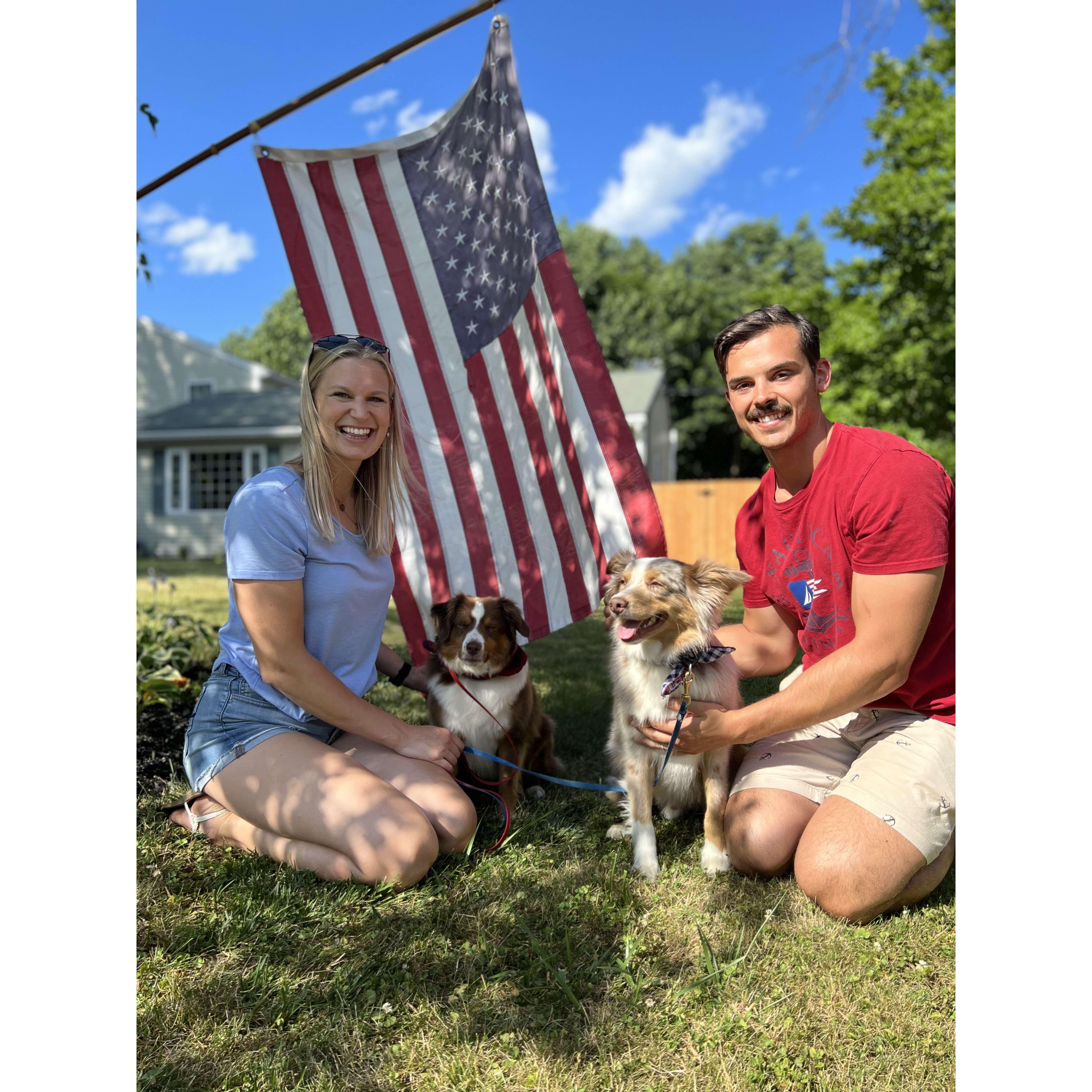 First 4th of July at the new house!