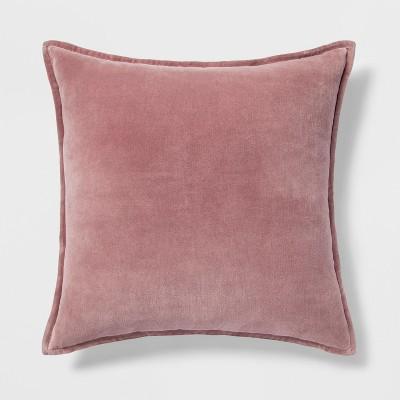 Velvet Square Throw Pillow Lavender - Threshold&#153;