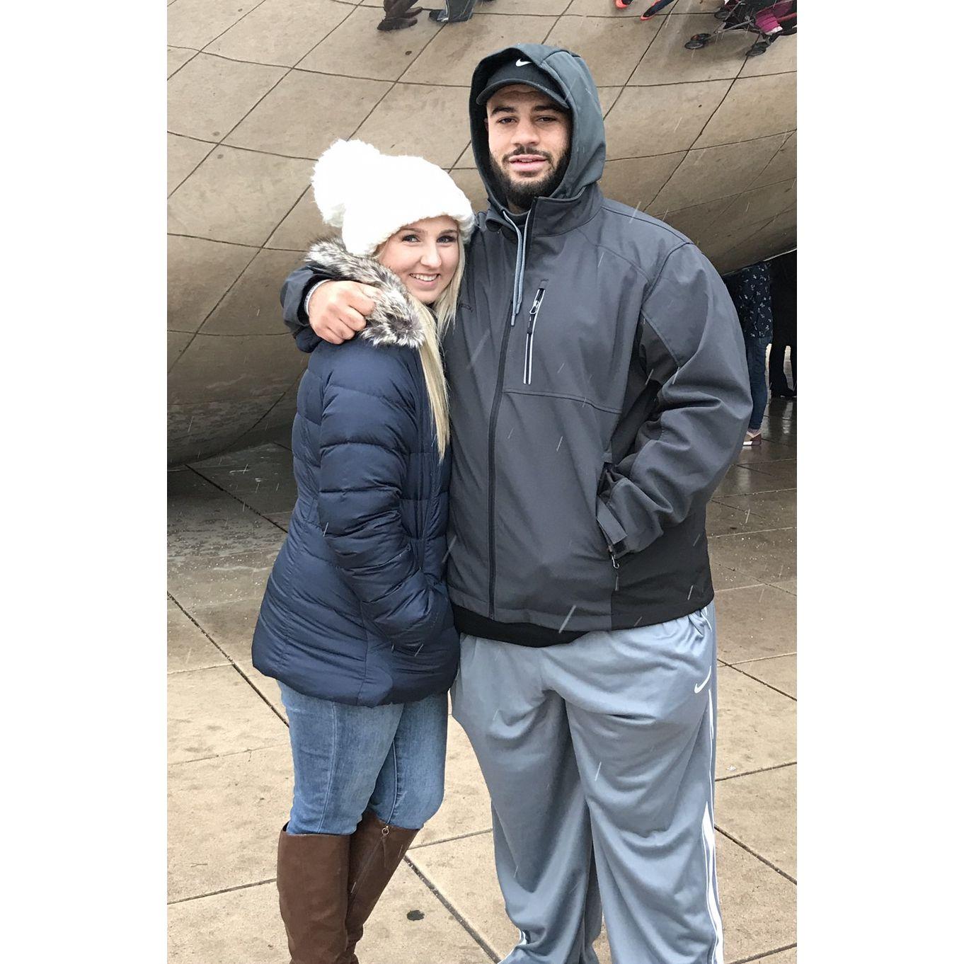 First trip to Chicago together (2018)