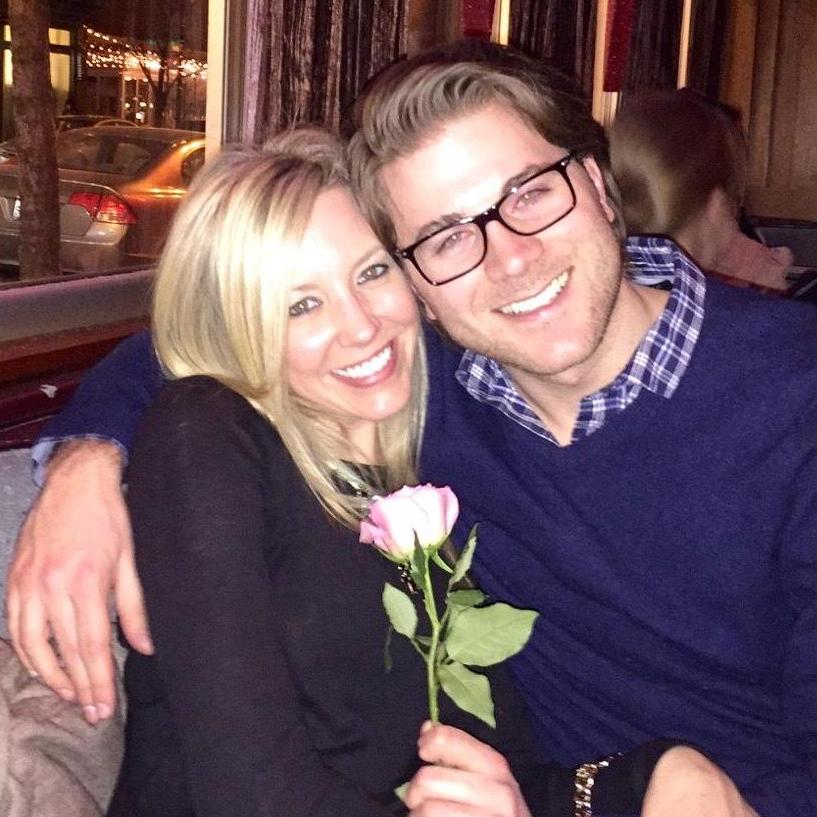 Our first Valentine's Day together. Chicago, 2015