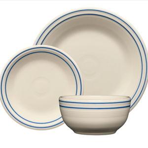 Fiesta 3-Piece Place Setting, Americana Lapis Band