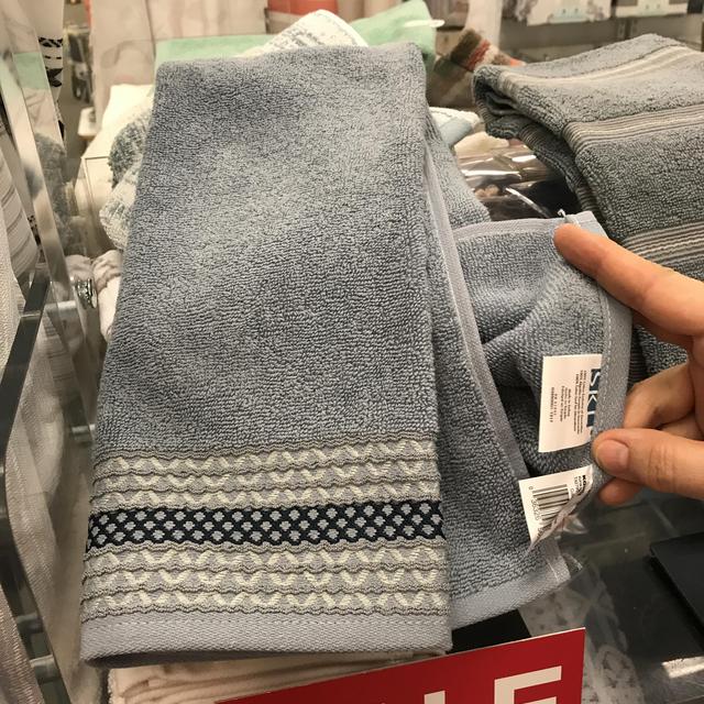 Hand towel. 2.  @ Kohls
