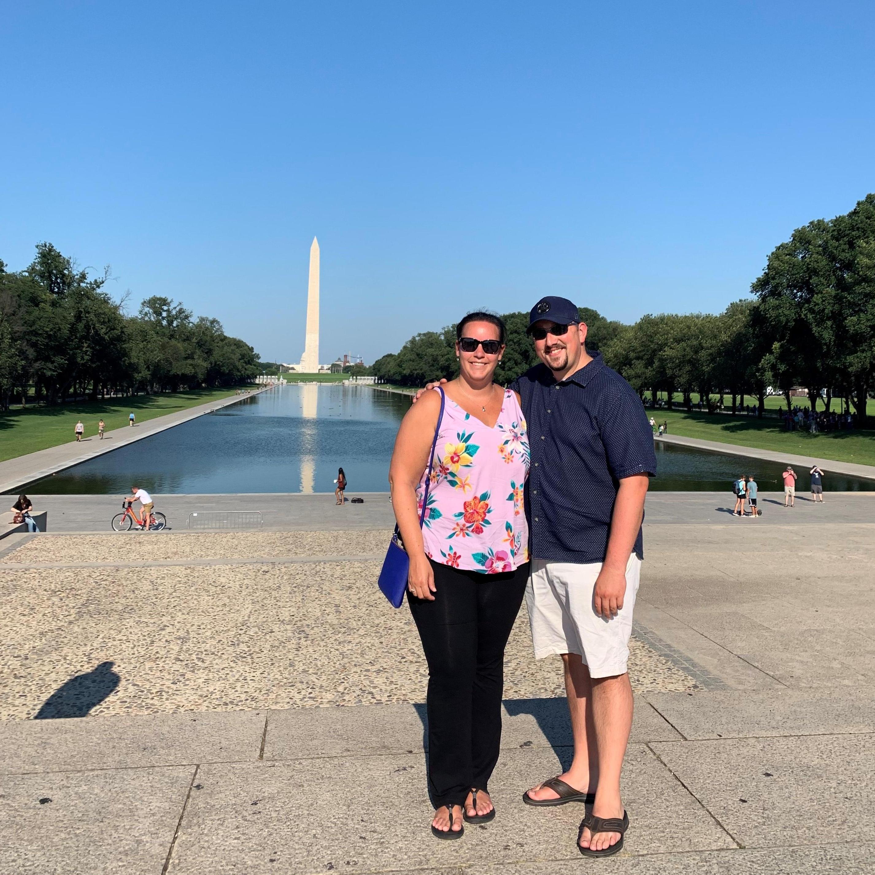 Visiting DC with Allie