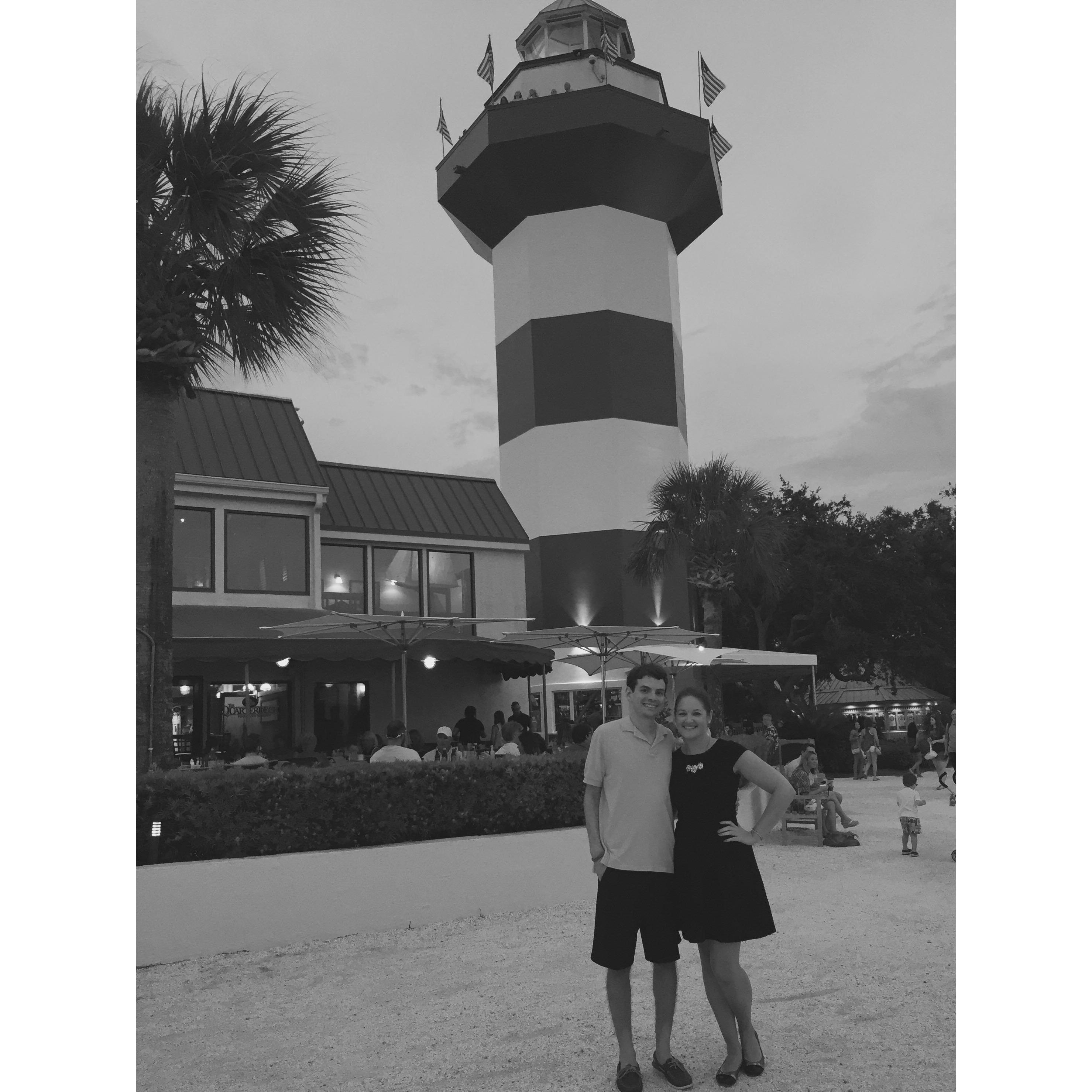 August 2017 - Hilton Head, South Carolina - soaking in the sun on family vacation