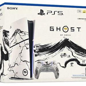 PlayStation®5 Console - Ghost of Yotei™ Black Limited Edition Bundle (US) | See Price