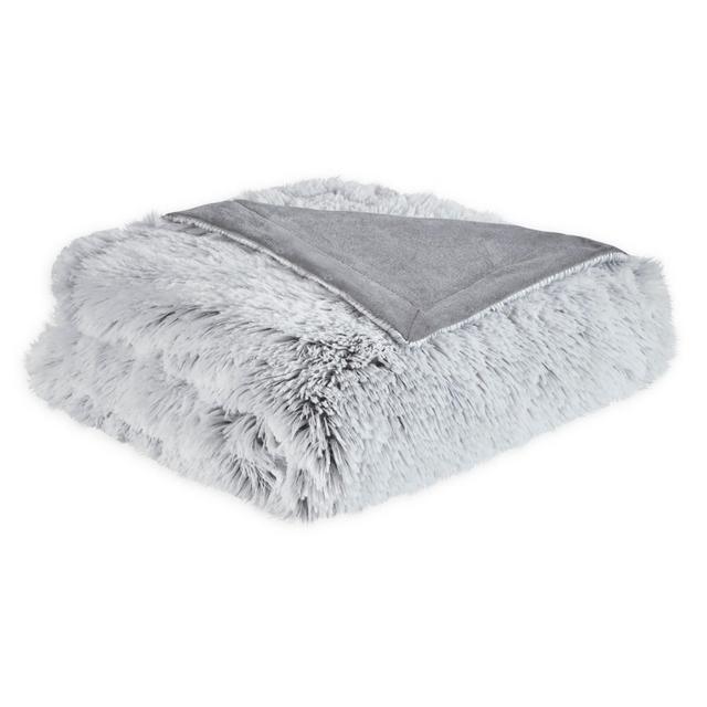 Intelligent Design Emma Throw Blanket in Grey