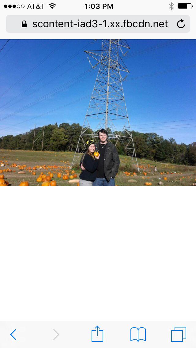 It’s a screenshot, but I need to make it clear we go to the pumpkin patch like every year.
