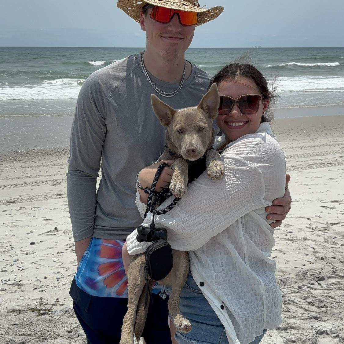 First visit to the beach!