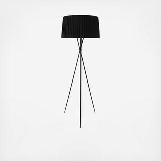 Sticks Floor Lamp with Beige Shade