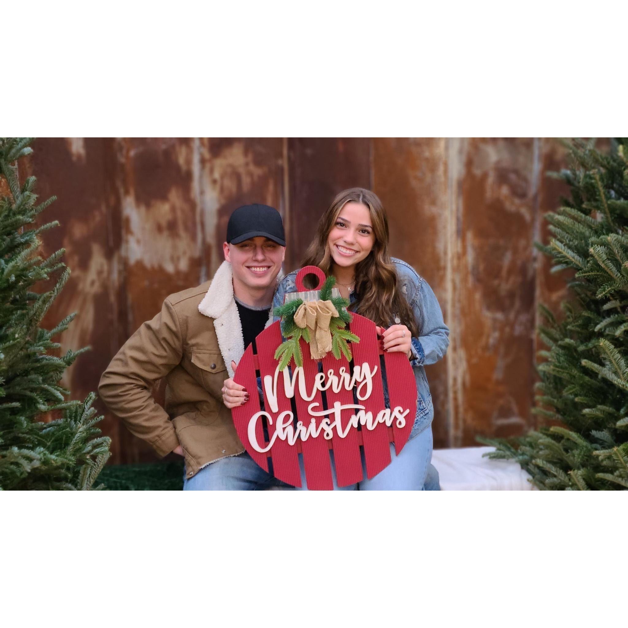 My first Christmas tree lot